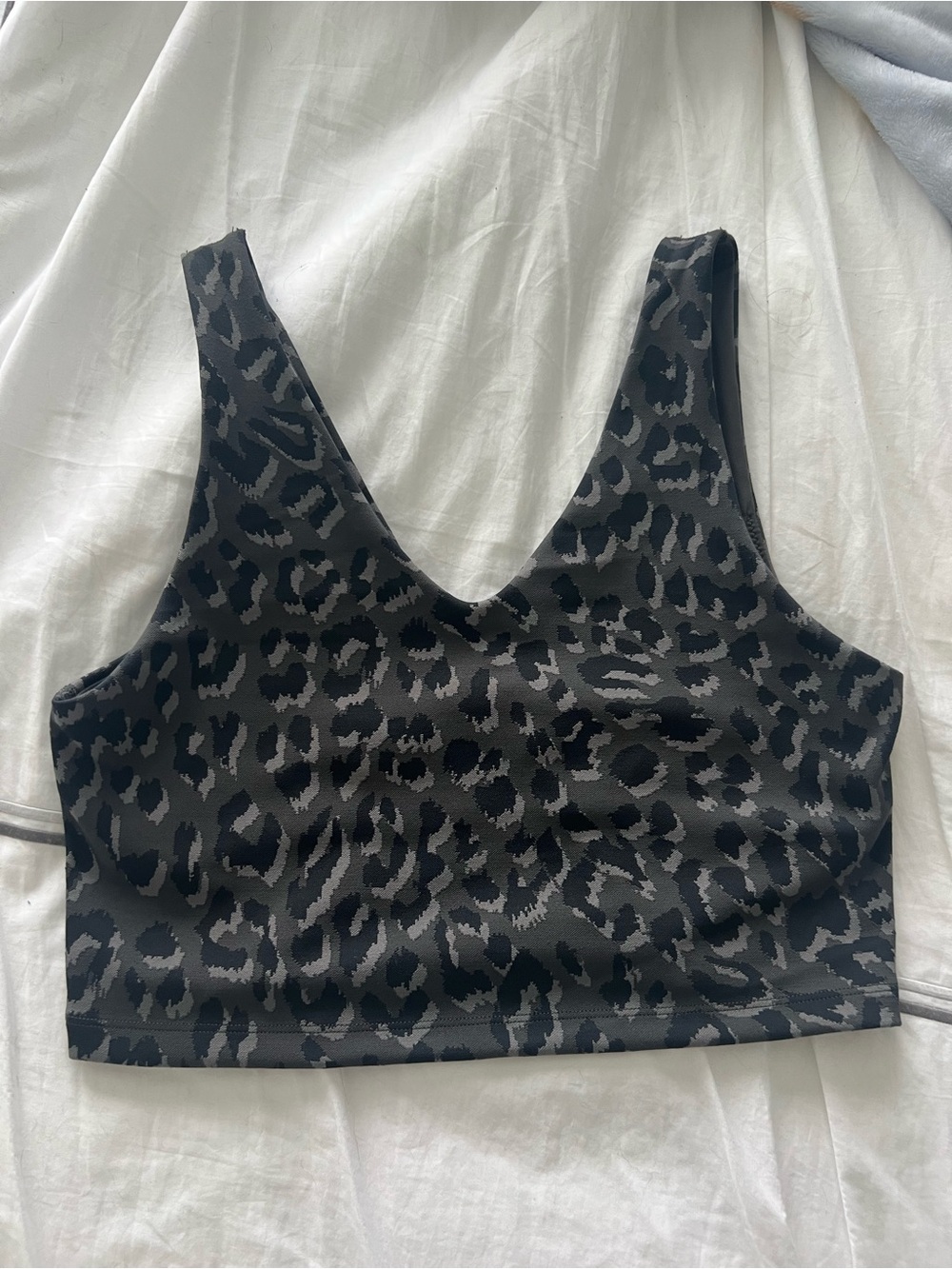 Aerie Offline Leopard Print Crop Top